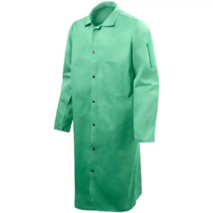 Combinaison de travail en tissu de coton perforé FR, résistante à la chaleur et à l'abrasion, pour la soudure et la sécurité industrielle - Product Image 1