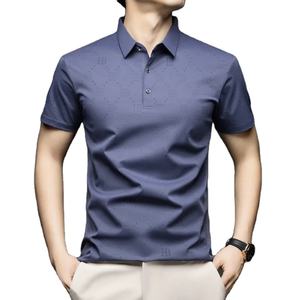 TFETTERS Brand 2025 Summer <b>Funny</b> <b>T</b> <b>Shirts</b> Men Short Letter Print Design Smart Casual Collar <b>T</b>-<b>shirt</b> Ice Silk Cool Soft Men Tops - Product Image 1