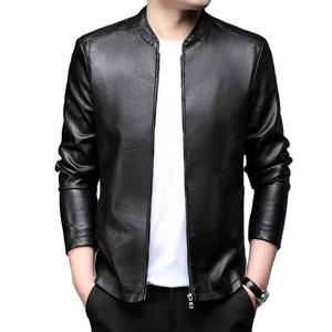 Chaquetas Personalizadas para Hombre de la Nueva Temporada de Invierno, 100% Piel de Vaca Genuina, Chaqueta de Motociclista de Lona de Alta Calidad, Estilo Urbano - Product Image 1