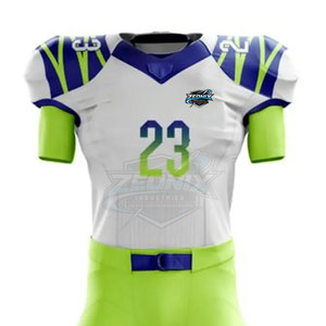 Vêtements de sport, couleur unie, respirant, uniforme de football américain de haute qualité, séchage rapide, sur mesure - Product Image 3