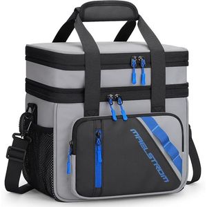 Borsa Termica Maelstrom 20L per Uomo e Donna, Espandibile a Doppio Strato, Impermeabile, con 6 Tasche Riutilizzabili - Product Image 1