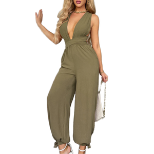 Conjunto Casual de Verano para Mujer, Mono de Una Pieza, Ropa Personalizada al por Mayor, Jumpsuit para Mujer - Product Image 1