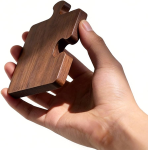 Sous-verres en bois réutilisables, design moderne, personnalisables, pour la décoration intérieure moderne - Product Image 1