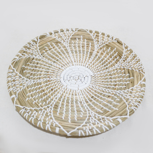 Salvamanteles Colgante Ecológico Hecho a Mano de Jacinto de Agua y Pasto Marino, Producto Natural, Marca Vietnam Artex Dong Thap para Decoración del Hogar - Product Image 3