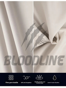 Chaqueta de Motociclismo Negra de Manga Larga, Cortavientos, para Otoño, para Exteriores, Ropa de Carreras para Hombre, Marca Bloodline - Product Image 6