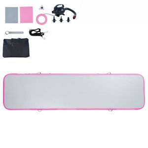 Tappetino Gonfiabile per Ginnastica - Materassino da 4 Pollici di Spessore con Pompa Elettrica e Tappetini per Allenamento - Product Image 1