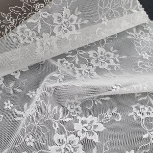 Tela de Encaje Elástica Ligera con Diseño Floral, Nailon y Spandex, 147 cm, Tejido de Punto, 185 g/m, Color Personalizado, Diseños Personalizados para Lencería y Bodas - Product Image 3