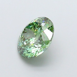 Diamant de laboratoire CVD vert vif fantaisie portugais de 2,09 carats, clarté VVS2, polissage excellent, pierre précieuse de luxe pour bijoux - Product Image 2
