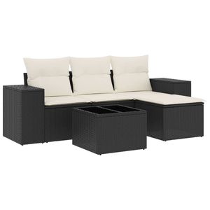 Conjunto de Sofás de Jardín Color Crema - Product Image 2