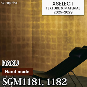 SGM1181 SGM1182 ฮาคุ โกลด์ แอนด์ ซิลเวอร์ วอลเปเปอร์หรูหรา ซันเก็ตสึ ไม่ติดไฟ XSELECT7.4ม. - Product Image 1