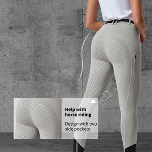 Pantalones de equitación suaves y flexibles para mujer, para montar a caballo a diario, pantalones de equitación duraderos para mujer con presillas para cinturón - Product Image 5