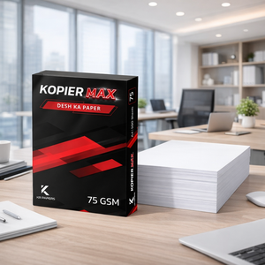 กระดาษถ่ายเอกสารขาวสว่าง A4 ยี่ห้อ KR Papers Max 75 แกรม สำหรับสำนักงาน โรงเรียน ธุรกิจ และเอกสารสำคัญ - Product Image 1