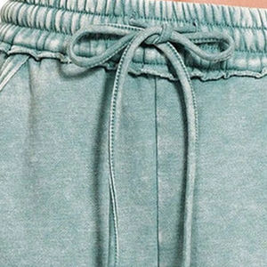 Pantalones Cortos de Mujer Estilo Vintage Lavados con Ácido, de Algodón Grueso, Estilo Urbano, con Logotipo Personalizado, para Verano - ¡Venta Caliente! - Product Image 5