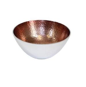 Bol de manucure et pédicure en métal de qualité supérieure, très tendance, pour accessoires de salon de beauté et spa, repose-pieds relaxant - Product Image 1