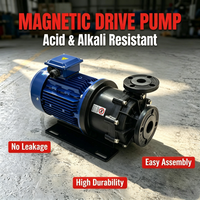 Pompe à eau à entraînement magnétique pour traitement chimique, 5 HP, 4 kW, sans joint, KDL-J20, 220/380V, 200 L/min