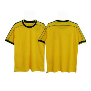 Maillots de football personnalisés, ensembles d'uniformes de soccer pour hommes et femmes, vêtements de sport 100% polyester, séchage rapide, respirant, manches courtes, OEM - Product Image 3