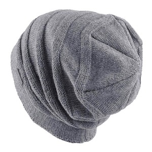Bonnet unisexe d'hiver ample et chaud en tricot côtelé, style bonnet de ski tendance, surdimensionné, en acrylique doux, pour hommes et femmes, personnalisable - Product Image 4