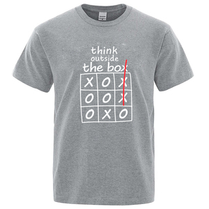 Camiseta 100% de algodón con estampado Cool Game, camiseta informal holgada con cuello redondo para hombre, camisetas de manga corta, Tops - Product Image 5