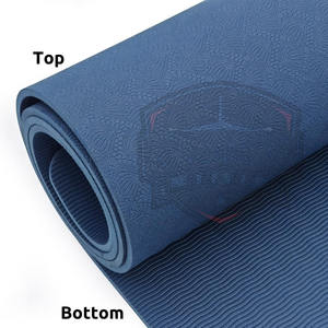 Tapete de Yoga de PVC Extra Grueso de Alta Calidad, Cómodo, Antideslizante, para Ejercicios de Fitness, con Diseño Plegable y Correa de Transporte para Gimnasio en Casa - Product Image 4