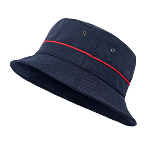 Lightweight Summer Bucket <b>Hat</b>-Customizable Design Adjustable Fit Unisex Soft Touch 100% Cotton Solid Custom Color Logo - Product Image 1