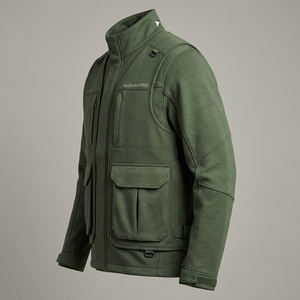 Veste de chasse personnalisée, imperméable, coupe-vent, camouflage, veste tactique d'extérieur, chaude, respirante, logo OEM, équipement pour hommes - Product Image 3