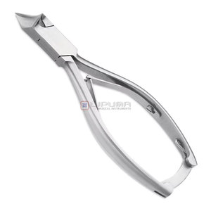 Coupe-cuticules à pointes courbées, manche ergonomique, confortable, pour le soin des ongles, coupe-cuticules et coupe-ongles - Product Image 1