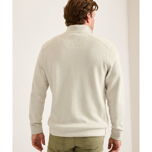 Men's Women's Heavyweight Oversized Half Zip Sweatshirt <b>Mock</b> <b>Neck</b> Plain Cotton Fleece Streetwear <b>Top</b> - Product Image 6