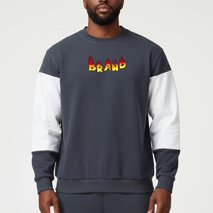 Sudadera con capucha y cremallera para hombre, de algodón grueso, estilo oversize, streetwear, unisex, con estampado DTG, corte holgado, para hombre. - Product Image 1