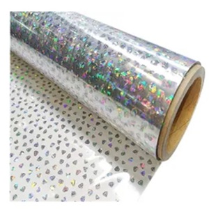 Autocollant adhésif holographique PET de nouvelle conception avec adhésif souple pour l'emballage artisanal et les autocollants - Product Image 1