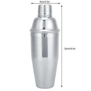 Best Quality Durable Stainless Steel Cocktail Mixer Silver Liquor <b>Shaker</b> <b>Bottle</b> At Bulk Wholesale Export Worldwide - Product Image 5