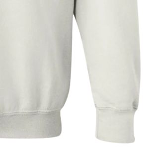 Sudadera de cuello redondo con estampado gráfico exclusivo para chicas, blanca, de manga larga, puños acanalados, informal, de forro polar para mujer, estilo urbano. - Product Image 5