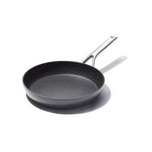 Commercial Quality Aluminum Sauté Pan with Non-Stick Interior and Extra Strong Heat Safe Handle for Bulk Cooking - Product Image 2