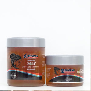 Cire coiffante unisexe à tenue forte avec huile de coco pour tresses et coiffures – Anti-frisottis, brillance et lissage – Offre spéciale - Product Image 3
