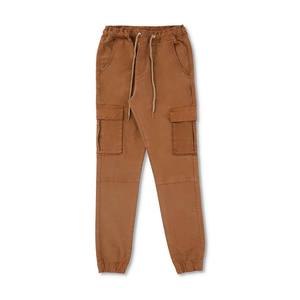Pantalons cargo pour hommes avec logo personnalisé, poche zippée, style décontracté, commande en gros, faible MOQ, livraison rapide - Product Image 5
