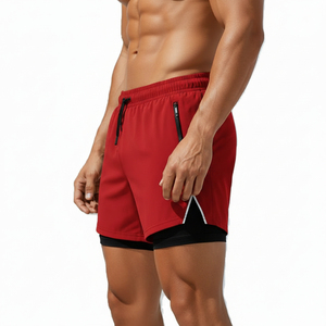 Shorts Cargo Décontractés pour Hommes, Taille Élastique, Couche de Soutien Intérieure, Vêtements de Voyage et Randonnée, Vente en Gros - Product Image 2