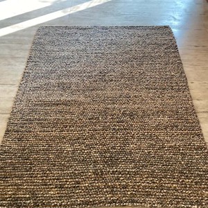 Hand Woven Handmade Super Chunky Loop Bobble Wool and Jute Rug Modern Extra Thick PET Friendly Home Use - Product Image 2