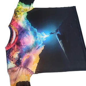 Venta al por mayor de gran tamaño piedra lavada Camiseta para los hombres de alta calidad Streetwear algodón pesado Puff impreso 100% algodón - Product Image 3