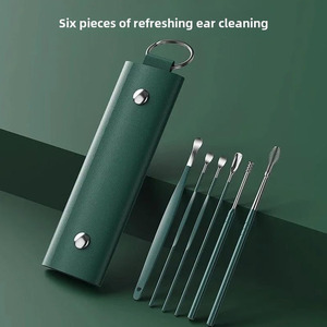 Ensemble de manucure et pédicure professionnel de qualité supérieure en acier inoxydable luxueux et portable avec outils de soin des ongles - Product Image 5