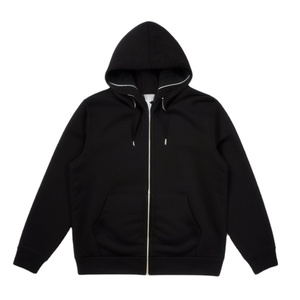 Sweat à capuche zippé épais vierge, coupe oversize et carrée, en molleton de coton, style streetwear, OEM, marque privée, personnalisé, 500 GSM, vêtements en gros pour hommes, DDP - Product Image 1