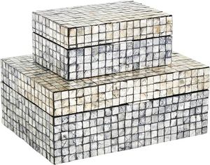 Boîtes en nacre de style souvenir, conçues pour conserver les souvenirs, les objets de famille et les objets de collection précieux en toute sécurité - Product Image 5