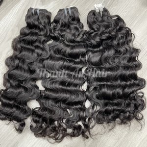 Proveedor vietnamita líder de cabello, máquina de cabello humano Remy, trama doble, todos los colores, envío inmediato adecuado - Product Image 3