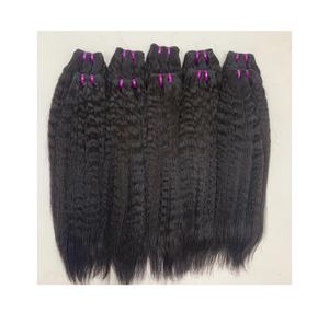 Vente en gros de cheveux indiens bruts directement de l'Inde Extensions de cheveux humains vierges de vague naturelle Cheveux indiens non traités Remy bon marché - Product Image 3