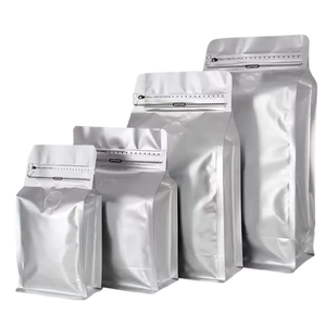Custom Size Side Gusset <b>Bag</b> Clear Color Zipper Top/<b>Sealing</b> OEM/ODM Coffee <b>Bag</b> & Tea <b>Bag</b> - Product Image 1