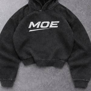 Sudaderas con Capucha Cortas Vintage Lavadas al por Mayor para Hombre, Estilo Urbano, Logotipo Personalizado, Fabricante OEM, Proveedor, Fábrica, Vendedor, EE. UU. - Product Image 4