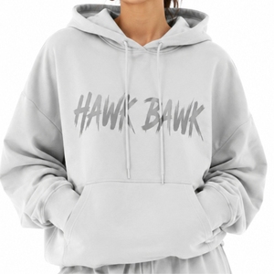 Sweat-shirt à capuche personnalisé, coupe ample, uni, décontracté, toutes saisons, en molleton de coton, coupe classique, pour un usage quotidien - Product Image 4
