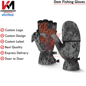 Guantes de Pesca Personalizados con Marca Propia, Antideslizantes, Protección Solar en la Palma, Equipo de Pesca Hecho a Medida para Minoristas Globales - Product Image 5