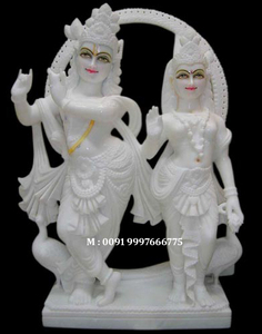 Estatua de mármol Makan Chor Krishna Ji - Product Image 2