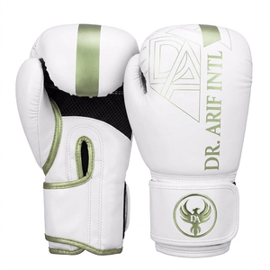 Venta Directa de Fábrica, Guantes de Boxeo de Cuero PVC Impermeables, Diseño de Dedos Completos para MMA, Cierre de Gancho y Bucle, Peso de 12 oz, Logotipo Personalizado - Product Image 6