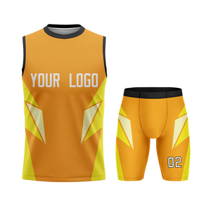 Custom 100% Polyester Flag Football Uniform <b>Sets</b> Plus Size Short Sleeve 7v7 New Design Sublimation High Quality - Product Image 4
