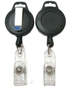 Porte-badge rétractable RP-03 avec sangle en PVC et clip ceinture - Product Image 2